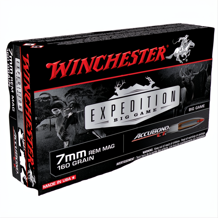 Winchester Expedition Big Game 7mm Rem Mag 160gr ABCT