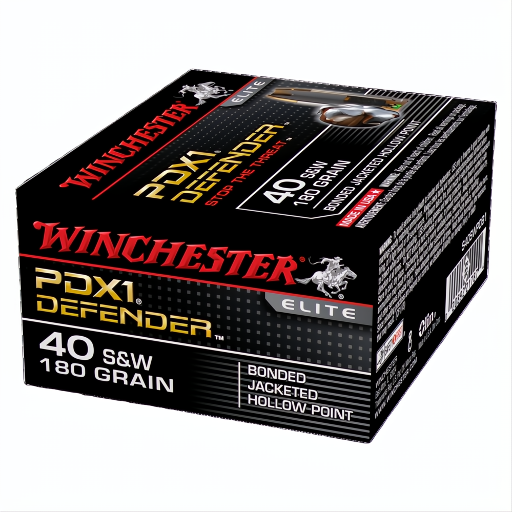 Winchester PDX1 40S&W 180gr Bonded