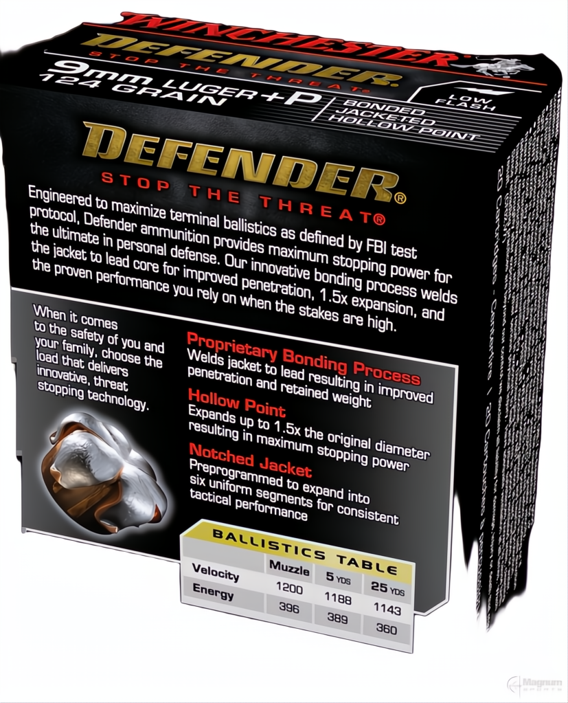 Winchester PDX1 9mm 124gr Bonded