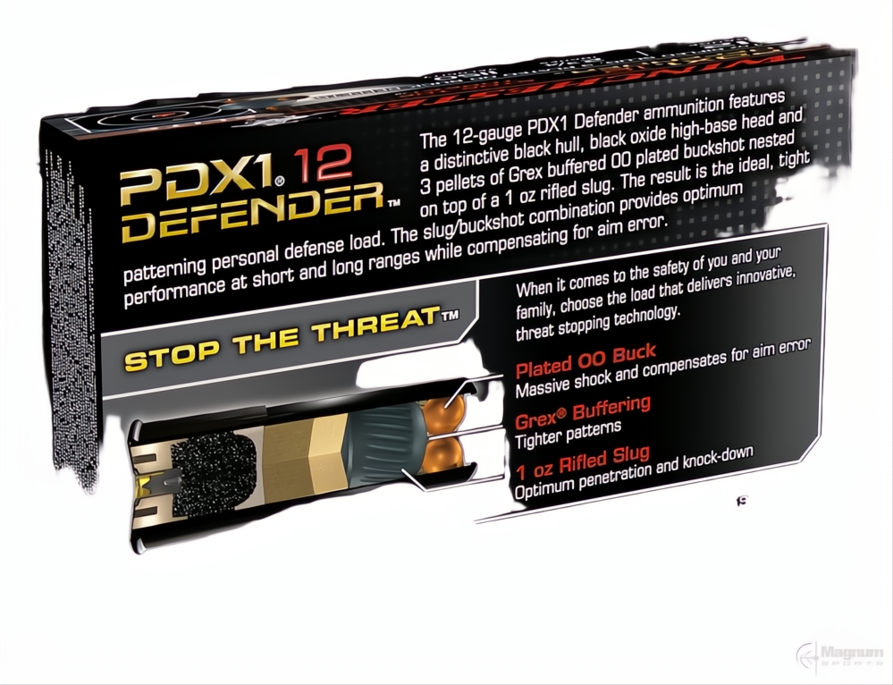 Winchester PDX1 Supreme Elite 12G 2-3/4" Slug/3Xoo Buck