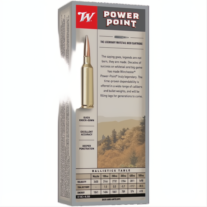 Winchester Power Point 223 WSSM 64gr PP