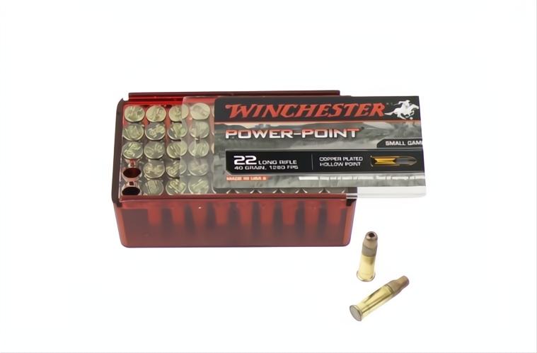 Winchester Power Point 22LR 40gr HP Copper Plated