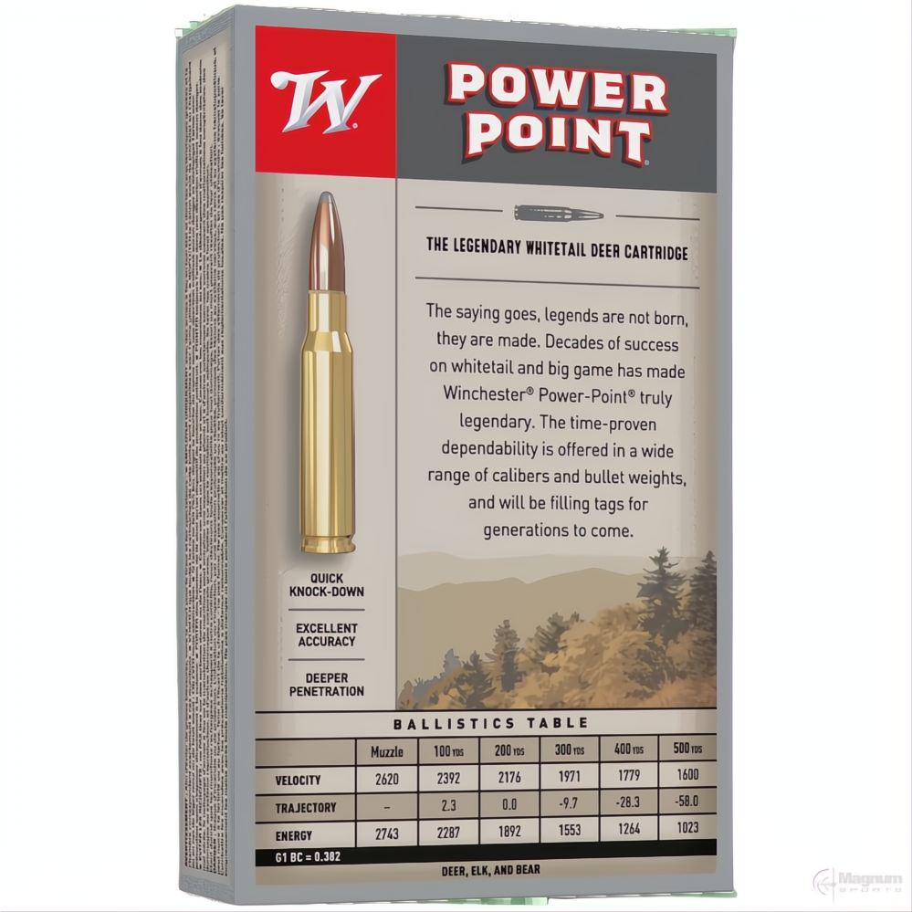 Winchester Power Point 308Win 180gr PP