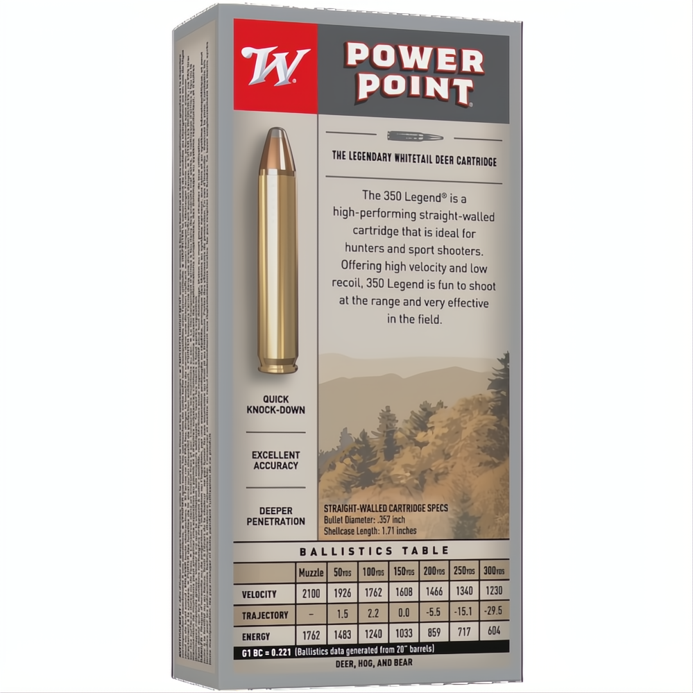 Winchester Power Point 350 Legend 180gr PP