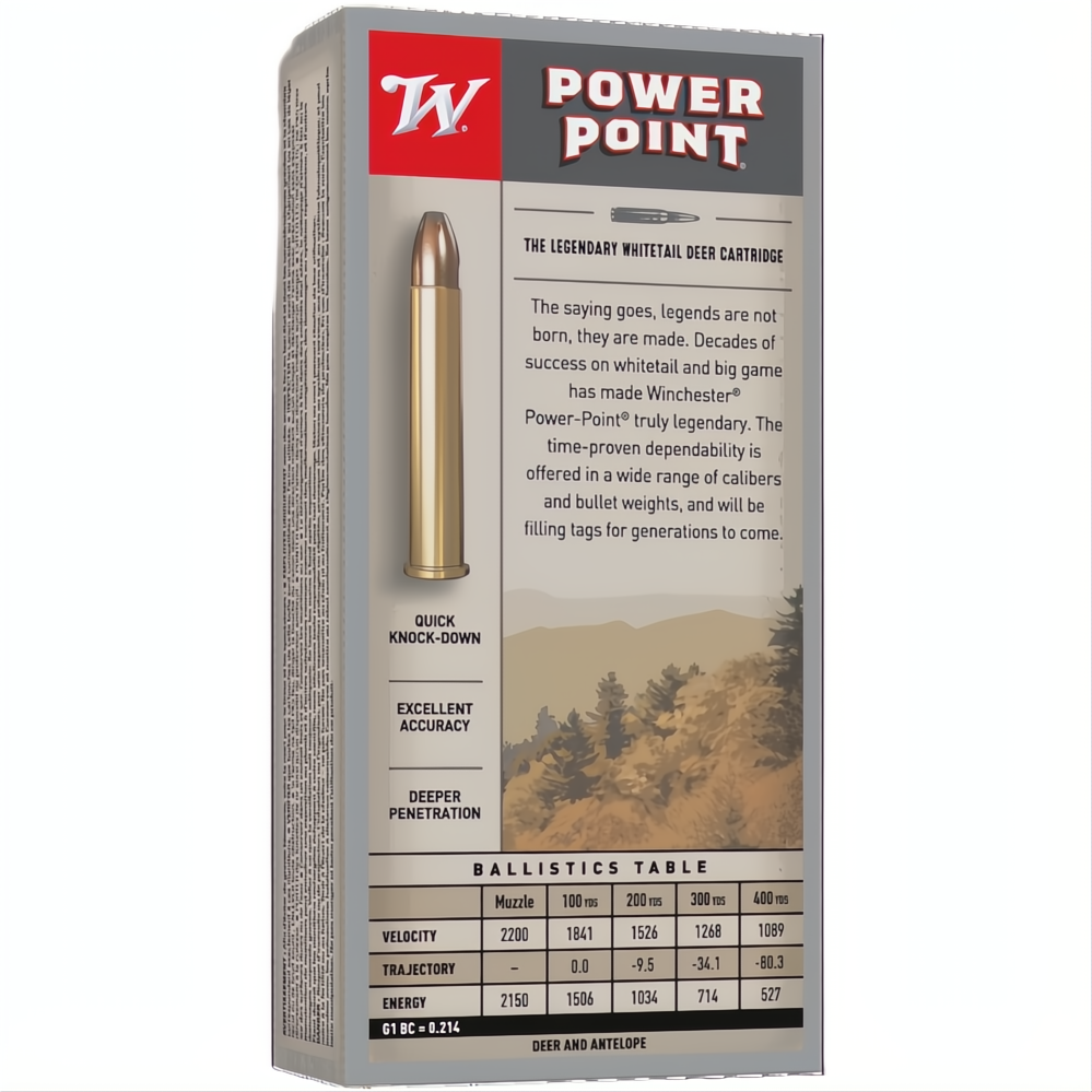 Winchester Power Point 375Win 200gr PP