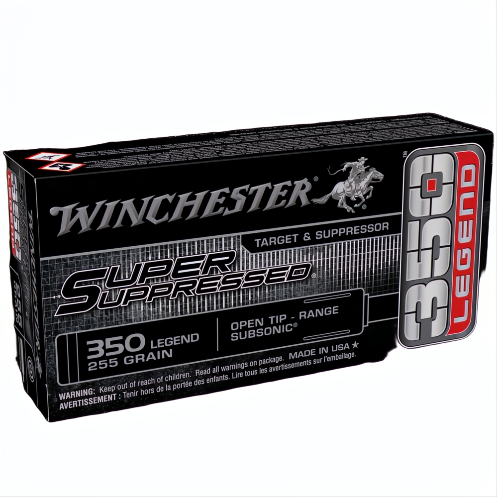 Winchester Super Suppressed 350 Legend 255gr OT