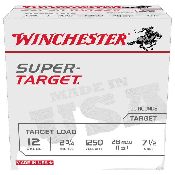 Winchester Super Target 12G 125fps 7.5 2-3/4" 28gm