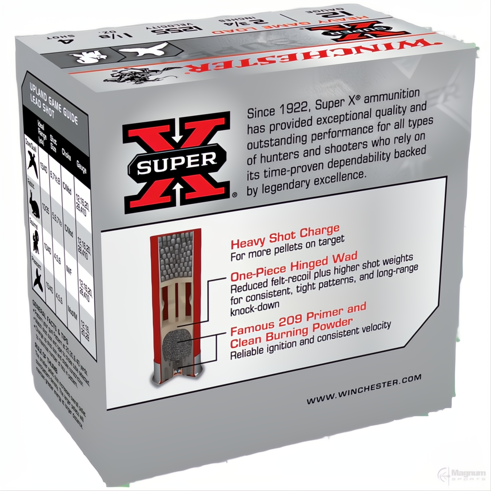 Winchester Super X 12G 4 2-3/4" 32gm