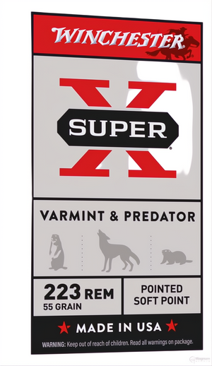 Winchester Super X 223Rem 55gr PSP (20rnd)