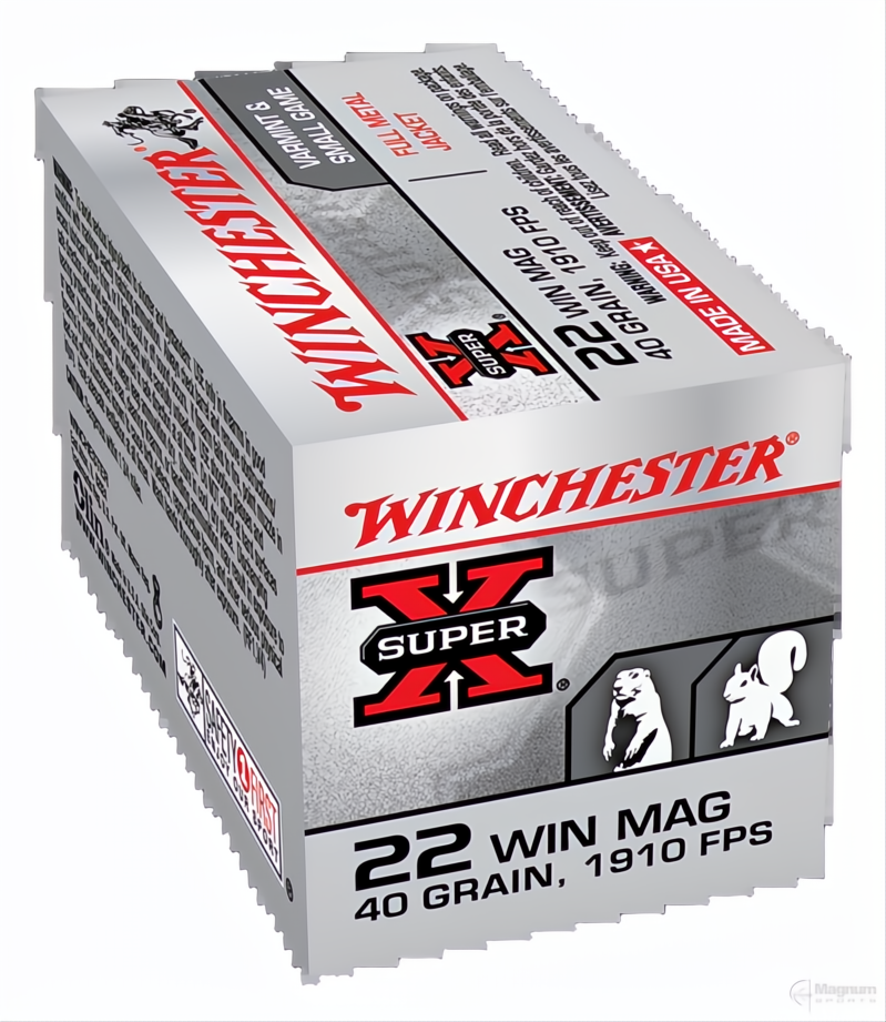 Winchester Super X 22WMR 40gr Fmj