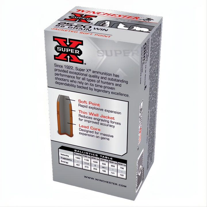 Winchester Super X 25-20Win 86gr SP