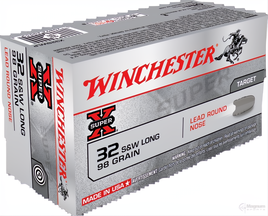 Winchester Super X 32S&amp;W Long 98gr LRN