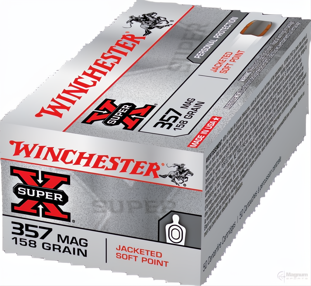 Winchester Super X 357Mag 158gr JSP