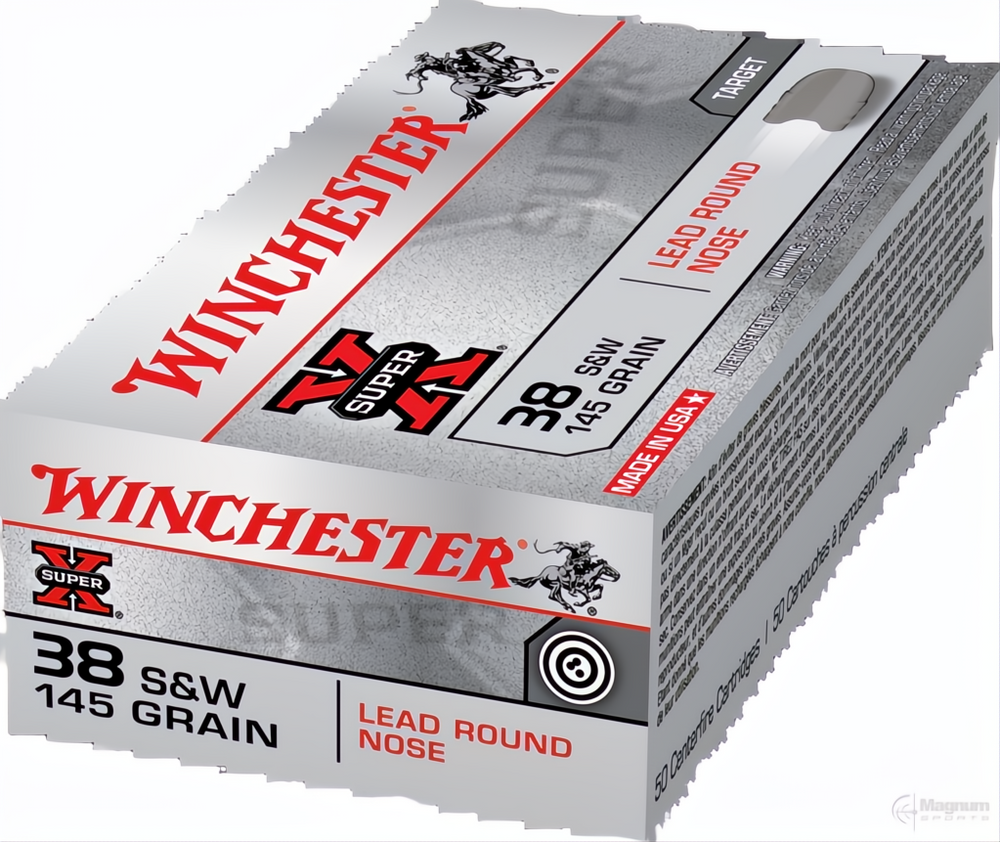 Winchester Super X 38S&W 145gr LRN