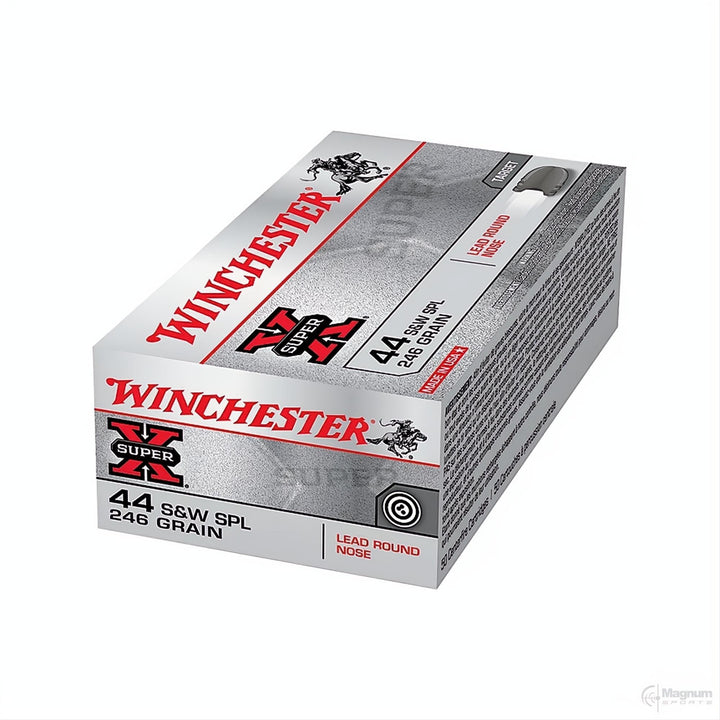 Winchester Super X 44 S&amp;W Special 246gr LRN