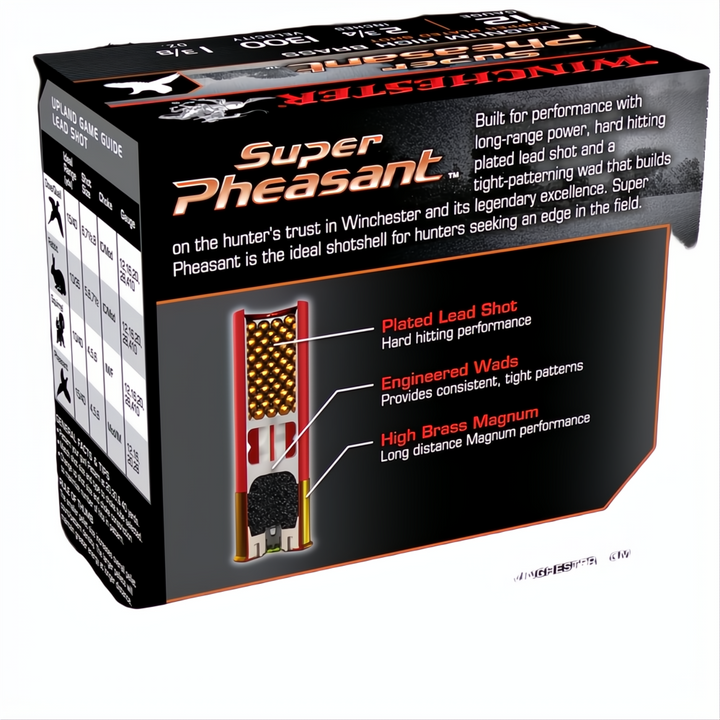 Winchester Super X Pheasant 12G BB 2-3/4" 40gm