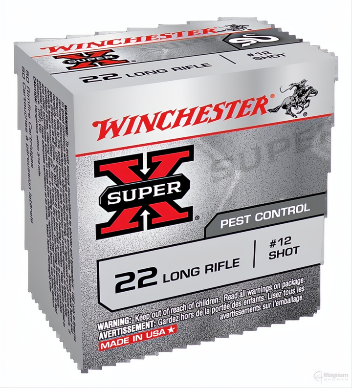 Winchester Super X Rat Shot 22LR 12 Shot