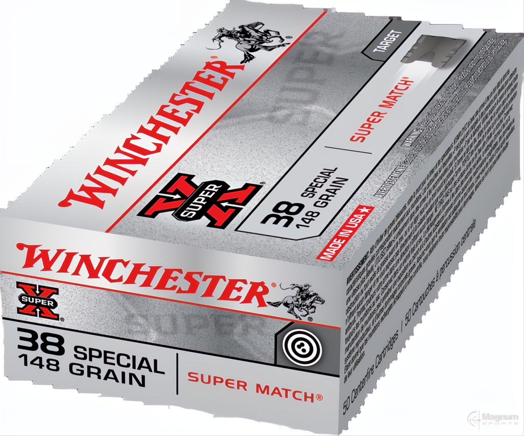 Winchester Super X Super Match 38SP 148gr LWC