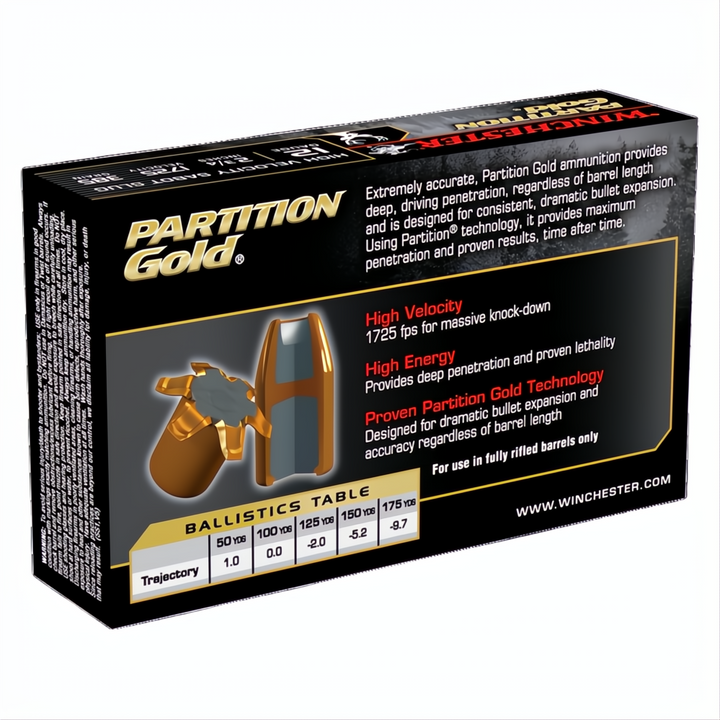 Winchester Supreme Partition Gold 12G Slug 2-3/4" 385gr
