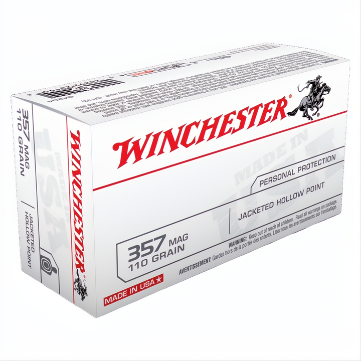 Winchester USA Value Pack 357Mag 110gr JHP
