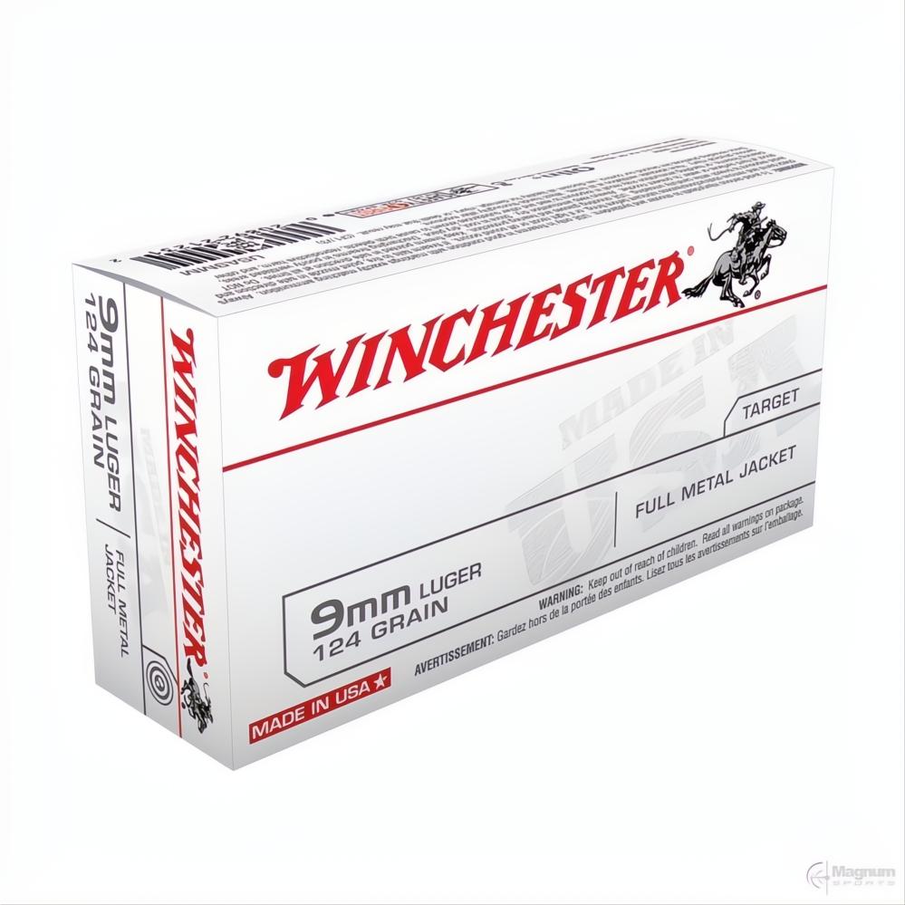 Winchester Value Pack 9mm 124gr FMJ