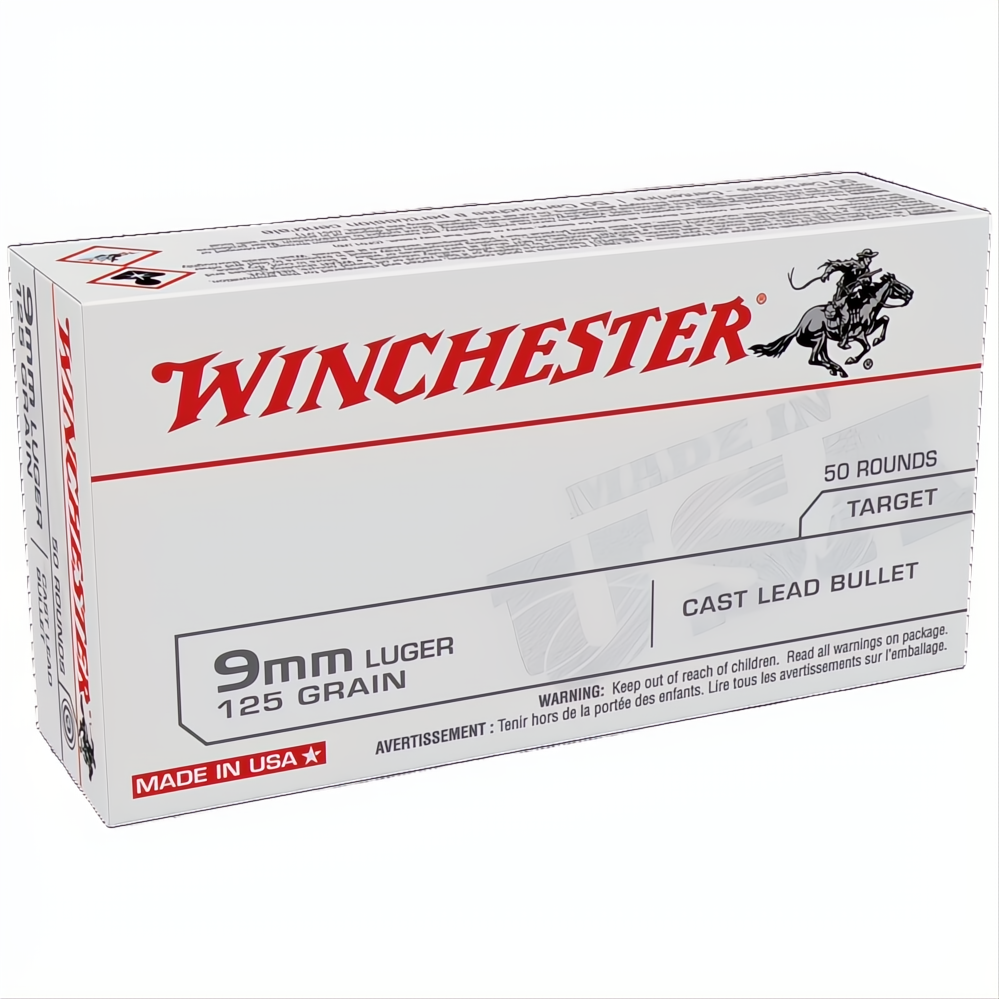 Winchester Value Pack 9mm 125gr LRN