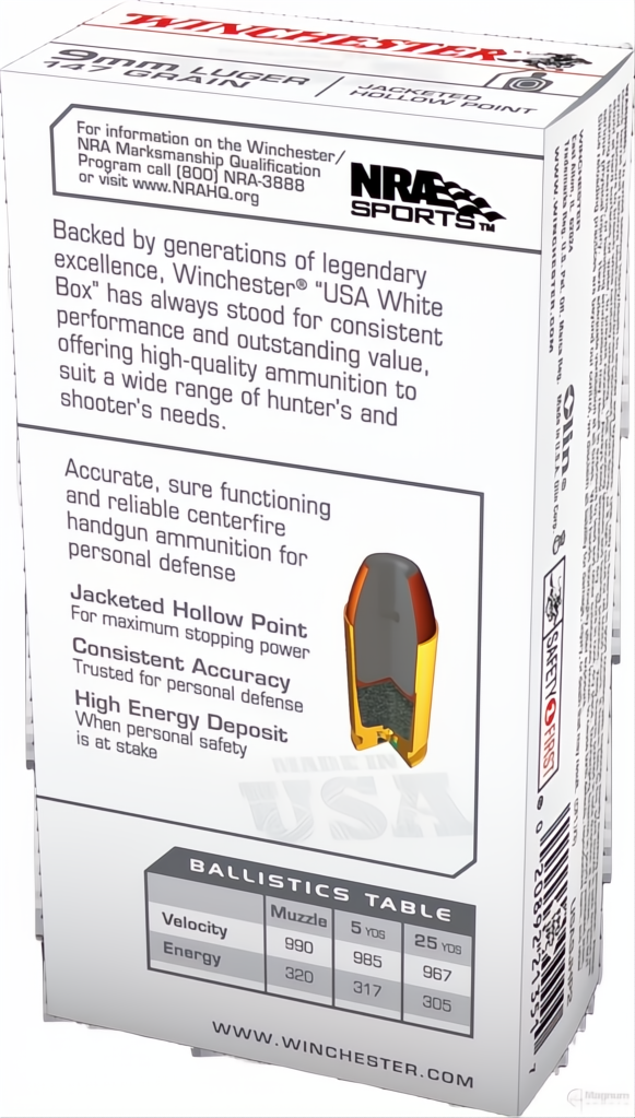 Winchester Value Pack 9mm 147gr JHP