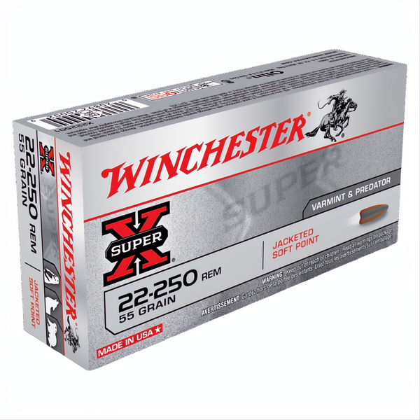 Winchester Varmint X 22-250Rem 55gr PT