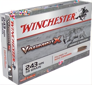 Winchester Varmint X 243Win 58gr PT