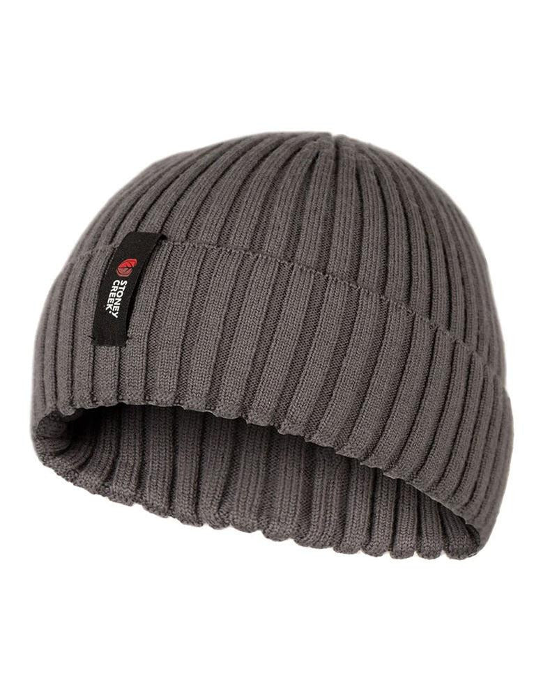 Stoney Creek Wool Blend Beanie - Charcoal