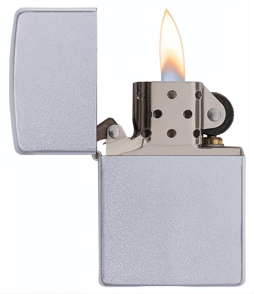 ZIPPO SATIN CHROME HANG SELL