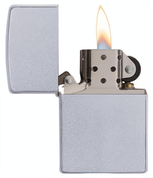 Zippo Satin Chrome Hang Sell