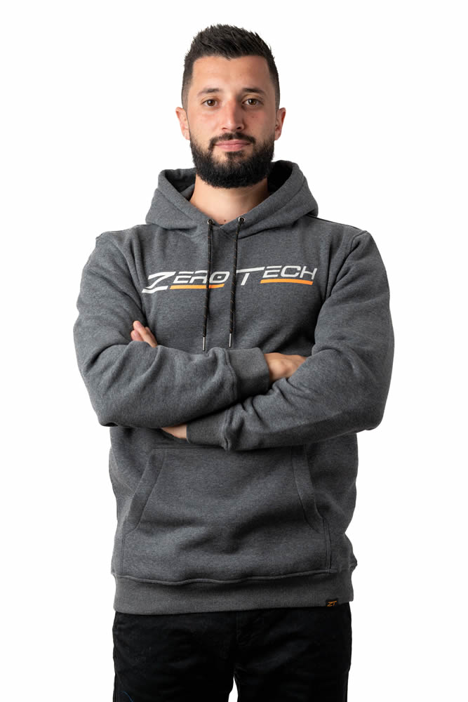 ZeroTech Hoodie Dark Grey Medium
