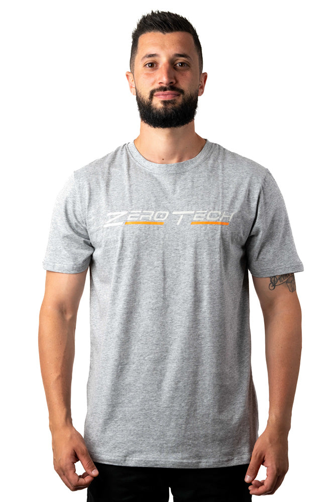 ZeroTech Tee Style 1 Light Grey Large