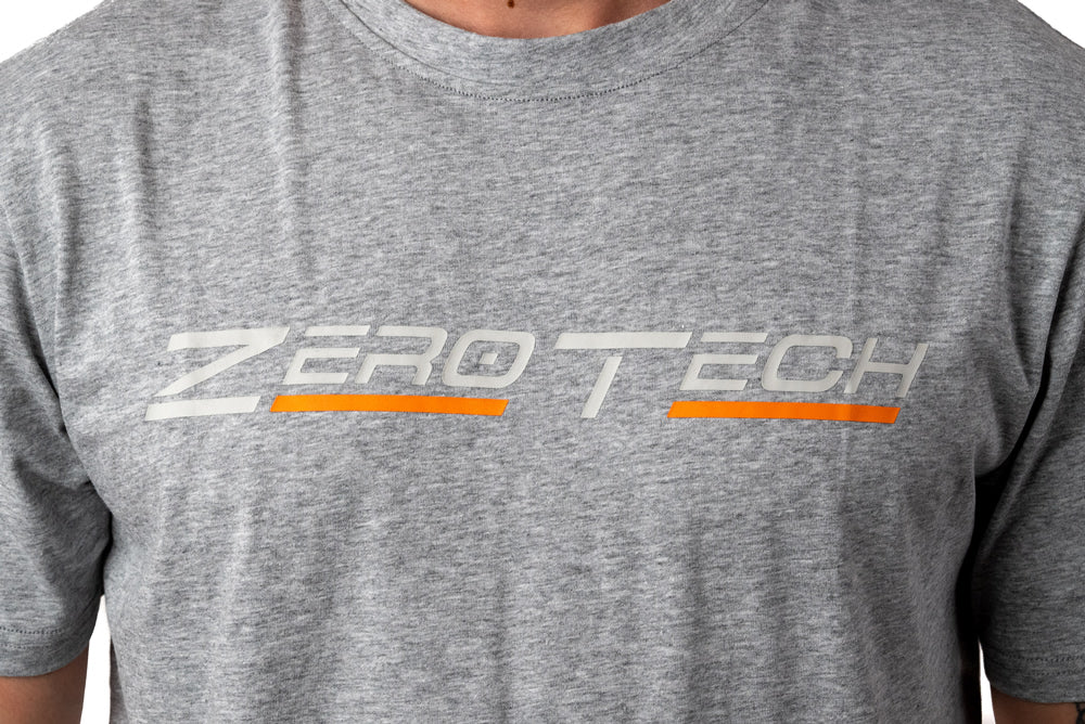 ZeroTech Tee Style 1 Light Grey Small