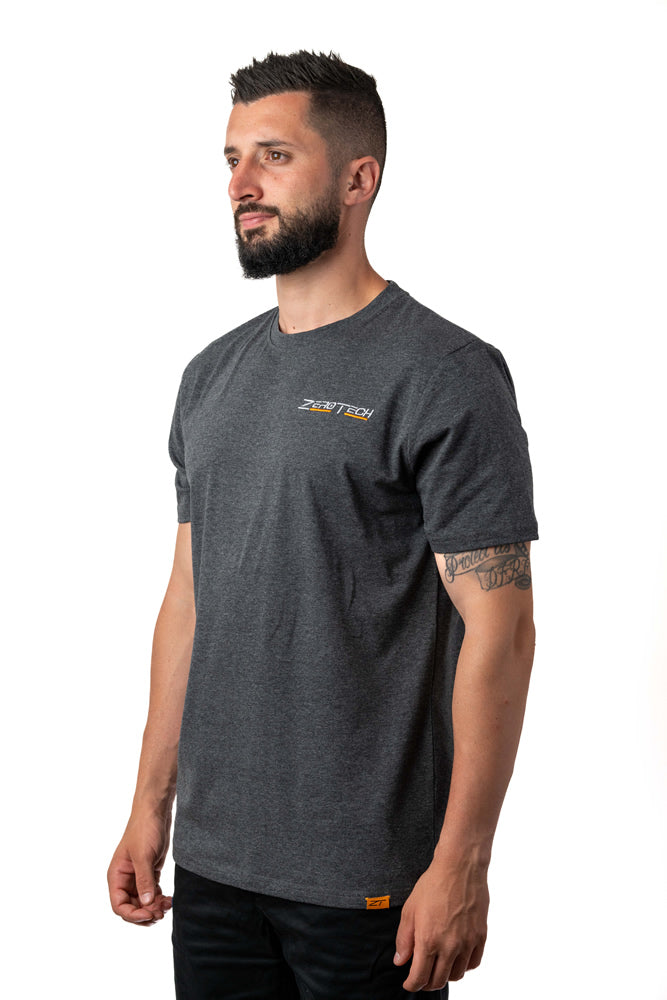 ZeroTech Tee Style 2 Dark Grey Large