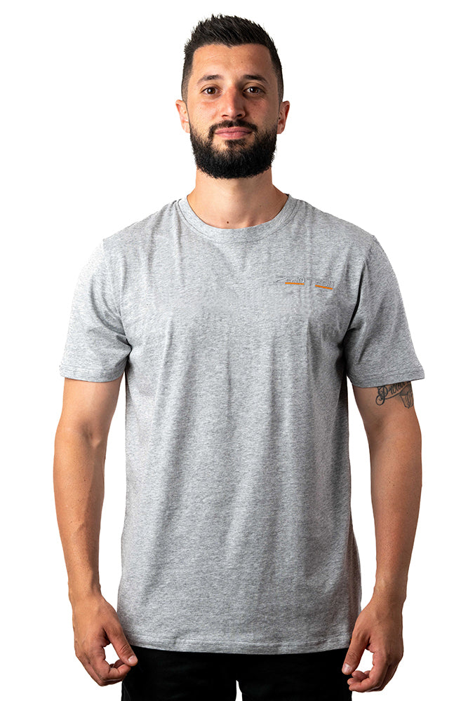ZeroTech Tee Style 2 Light Grey Large