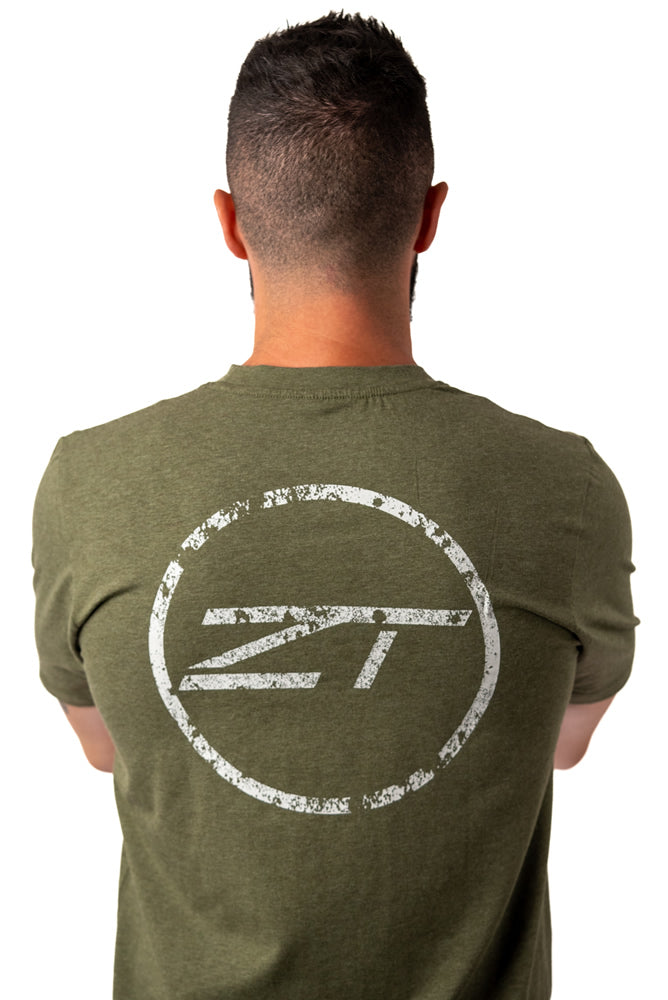 ZeroTech Tee Style 2 Olive Green Medium