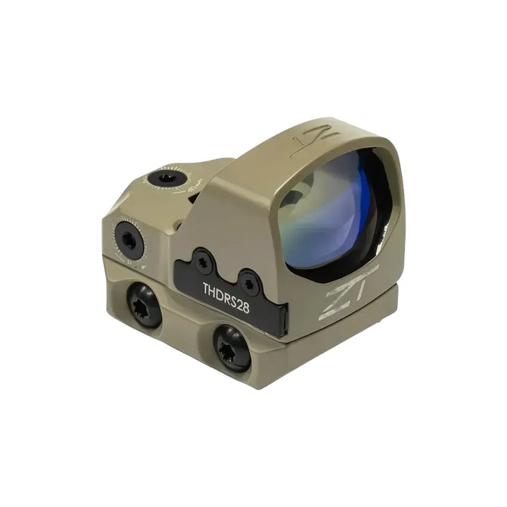ZeroTech Thrive HD Multi Reticle Green FDE Low Mount