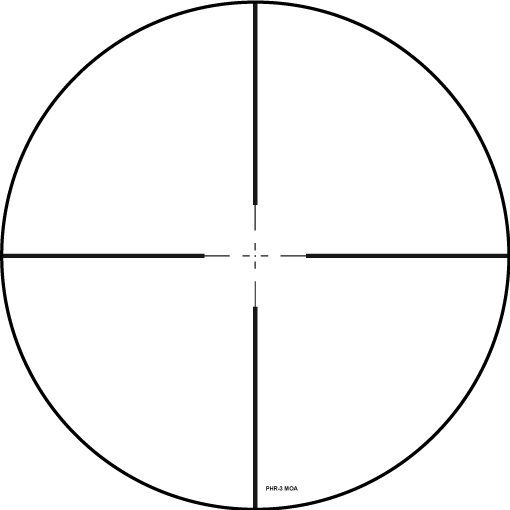 Zerotech Thrive X 3-12x44 PHR 3 reticle