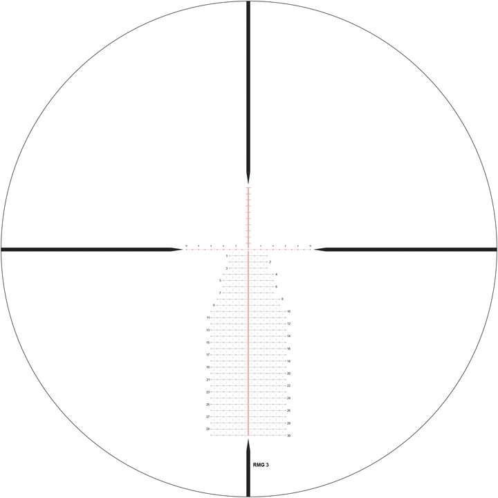 Zerotech Trace X 5-25x56 RMG 3 MRAD Illuminated reticle