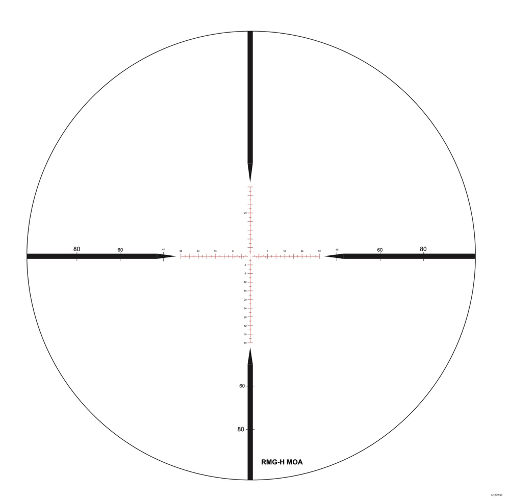 Zerotech Trace X 5-25x56 RMG-H MOA Illuminated reticle