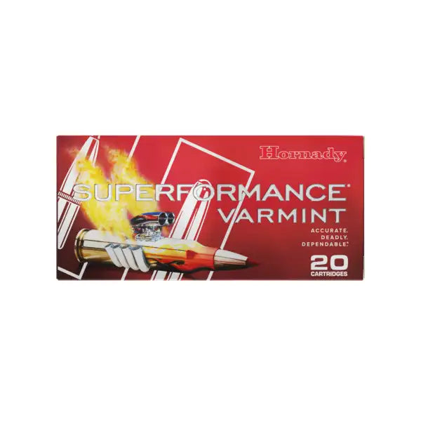 Hornady 223 WSSM 55 grain V-max Superformance Varmint Ammo 20 rd
