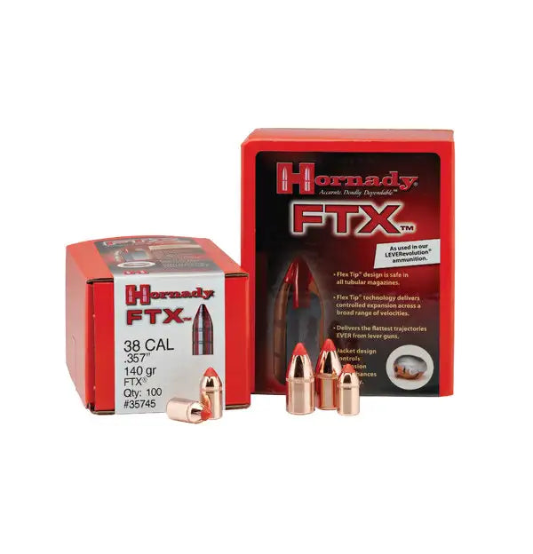 Hornady .308 30 cal 160 grain FTX Bullets 100 pack  for 30-30 Win