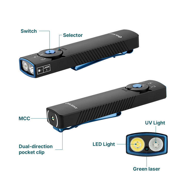 Olight Arkfeld Pro Class 1 Black CW
