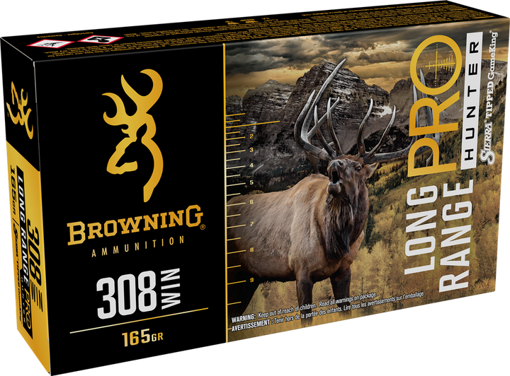 Browning Lrph 308WIN 165gr Sierra Gameking (20 Pack)