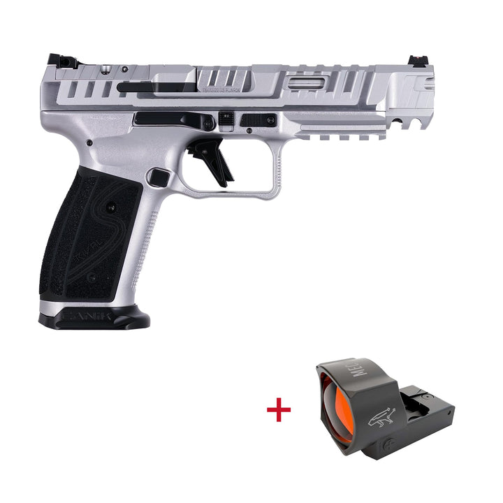 Canik SFx Rival-S Chrome + MO3 Red Dot Bundle