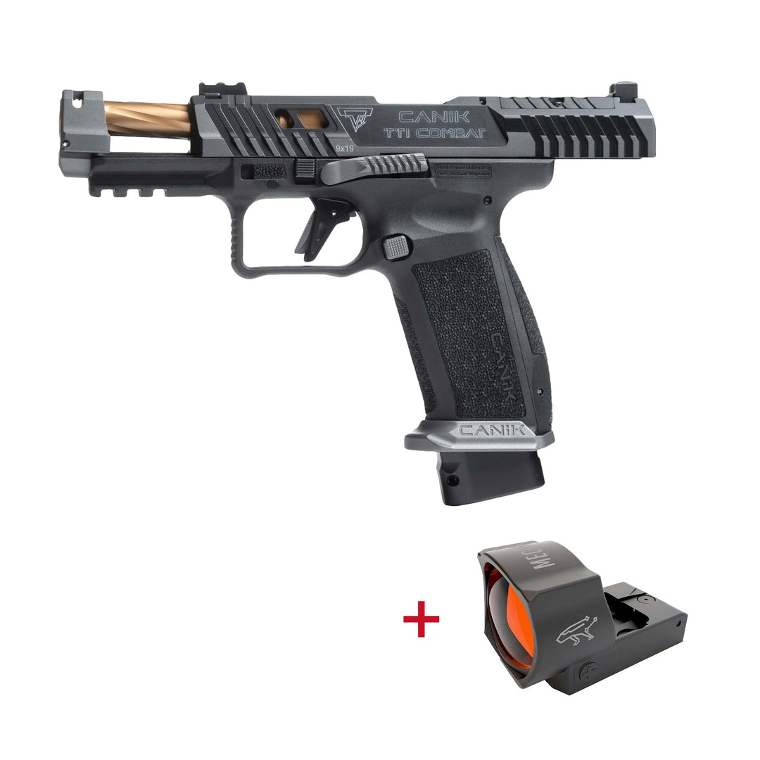Canik TTI Combat Smoke + MO3 Red Dot Bundle