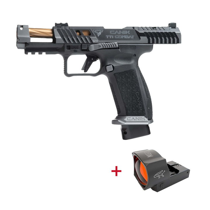 Canik TTI Combat Smoke + MO3 Red Dot Bundle