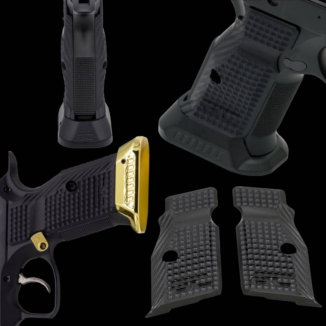 CZ Shadow 2 G10 Palm Swell Short Grips | Magwell Ready